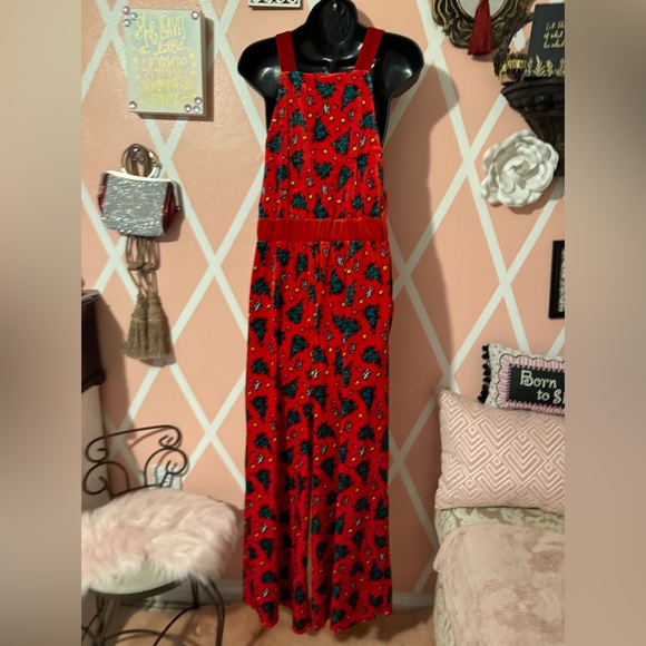 Christmas Overalls Velour - Picture 6 of 10